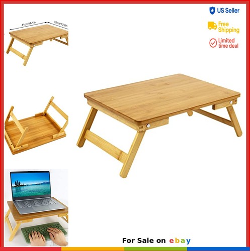 Bamboo laptop desk inch - bamboo,