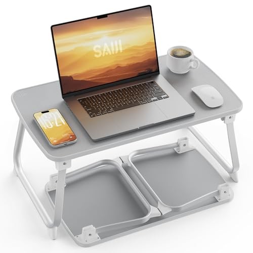 Leather foldable lap - lap, desk